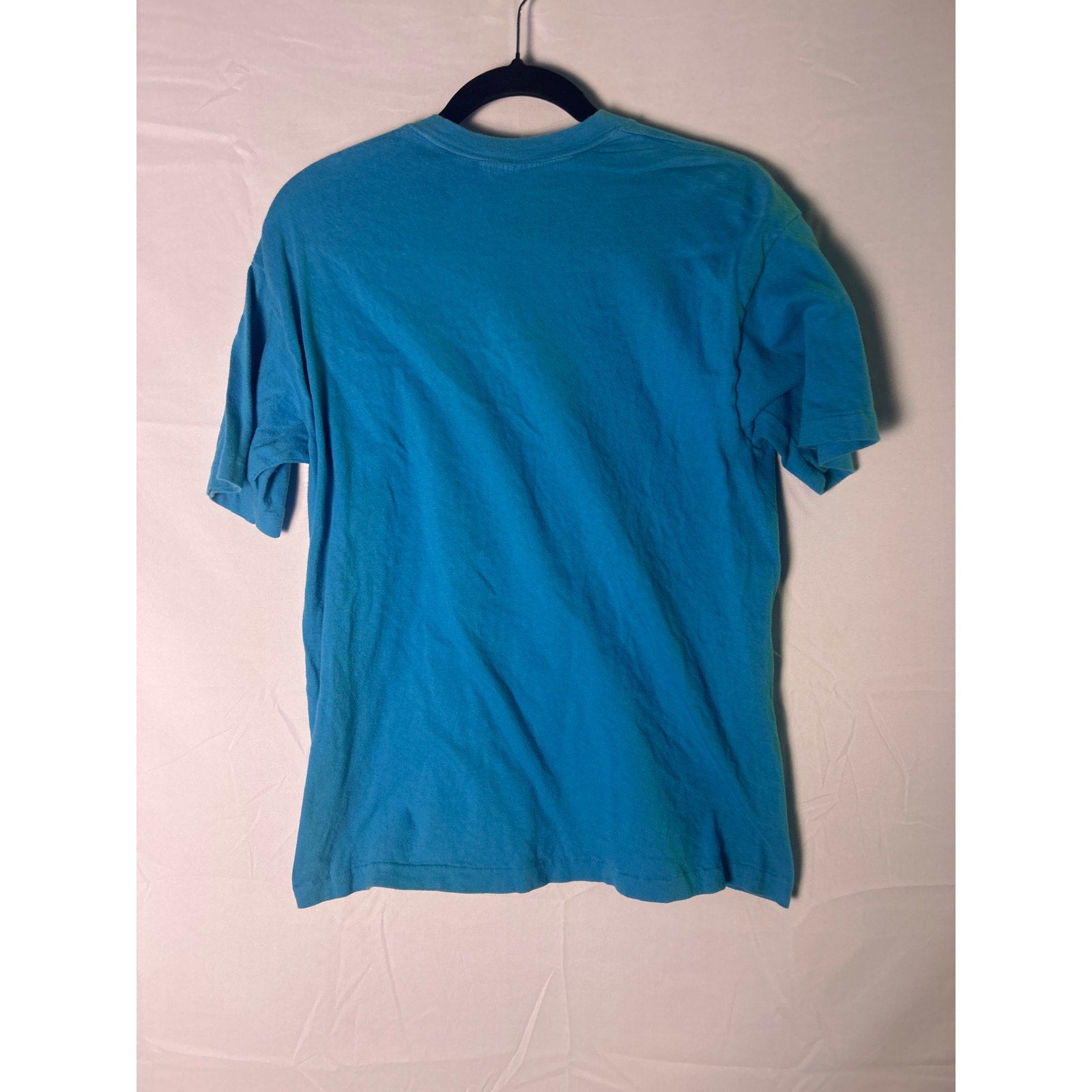 Vintage 90s BELTON Enjoy Coca-Cola Blue/Pink  T-shirt Men's Size Medium/Large
