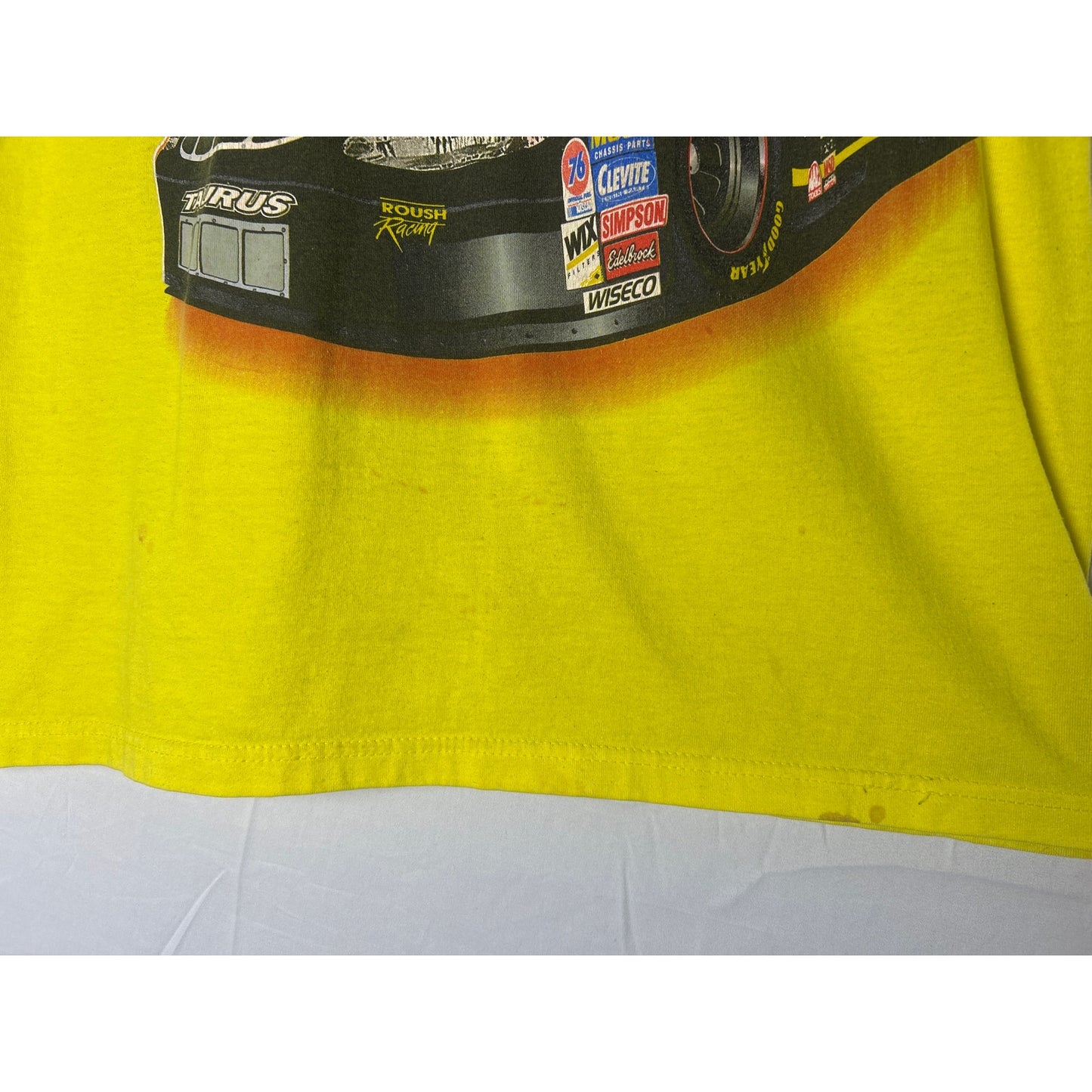 2000 Vintage Fruit of the Loom Mark Martin Nascar Farewell Tour Shirt Size Large