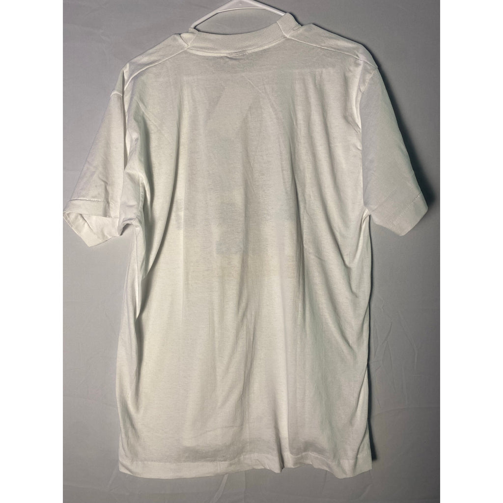 Screen Stars Best USA Operation Desert Storm Graphic Print White Shirt Men's XL
