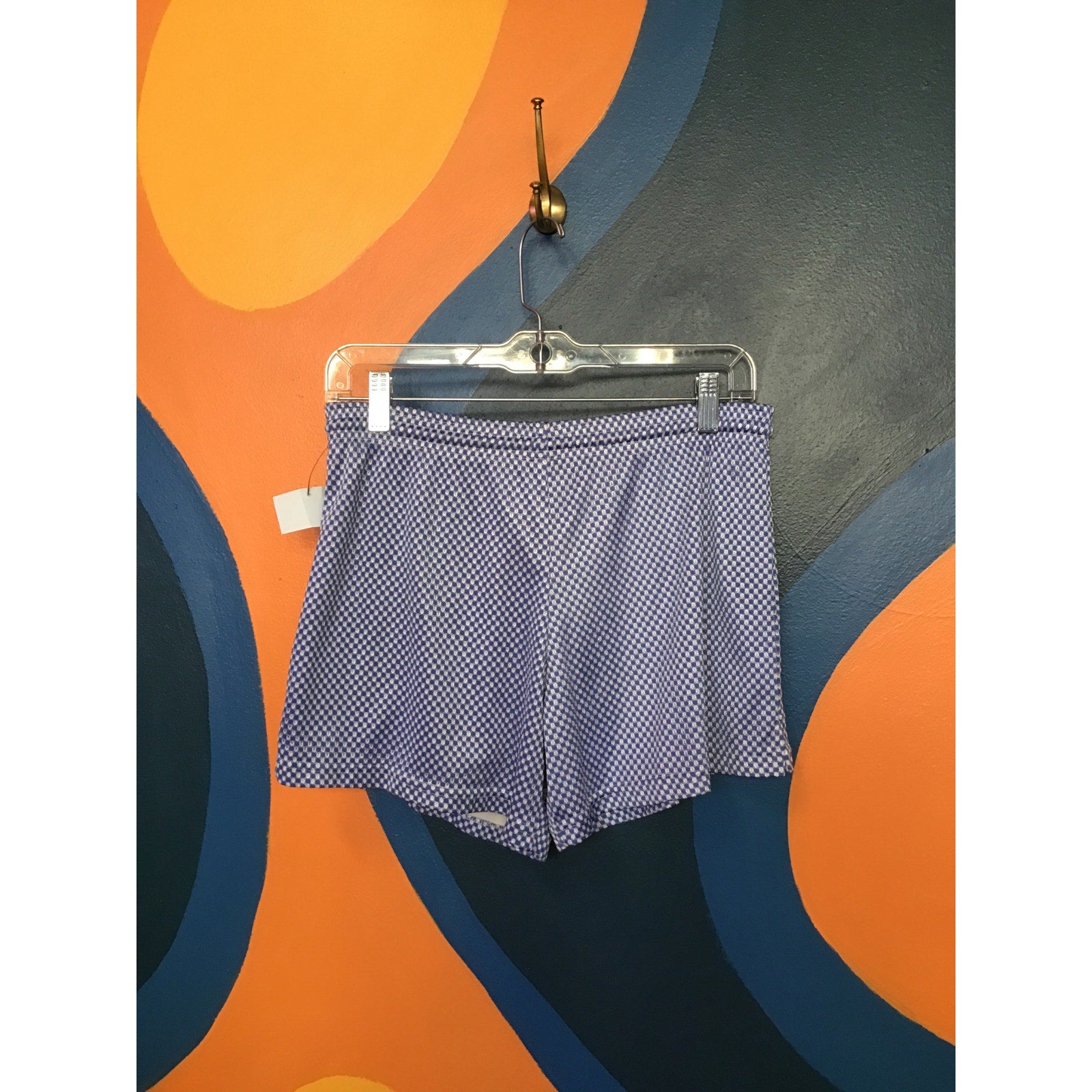 Vintage 1970s Amada Sportswear Blue Athletic Shorts Women's Size Medium