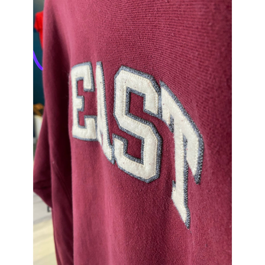 Champion Embroidered IU EAST Crew Neck Pullover Sweater Men's Size 2XL