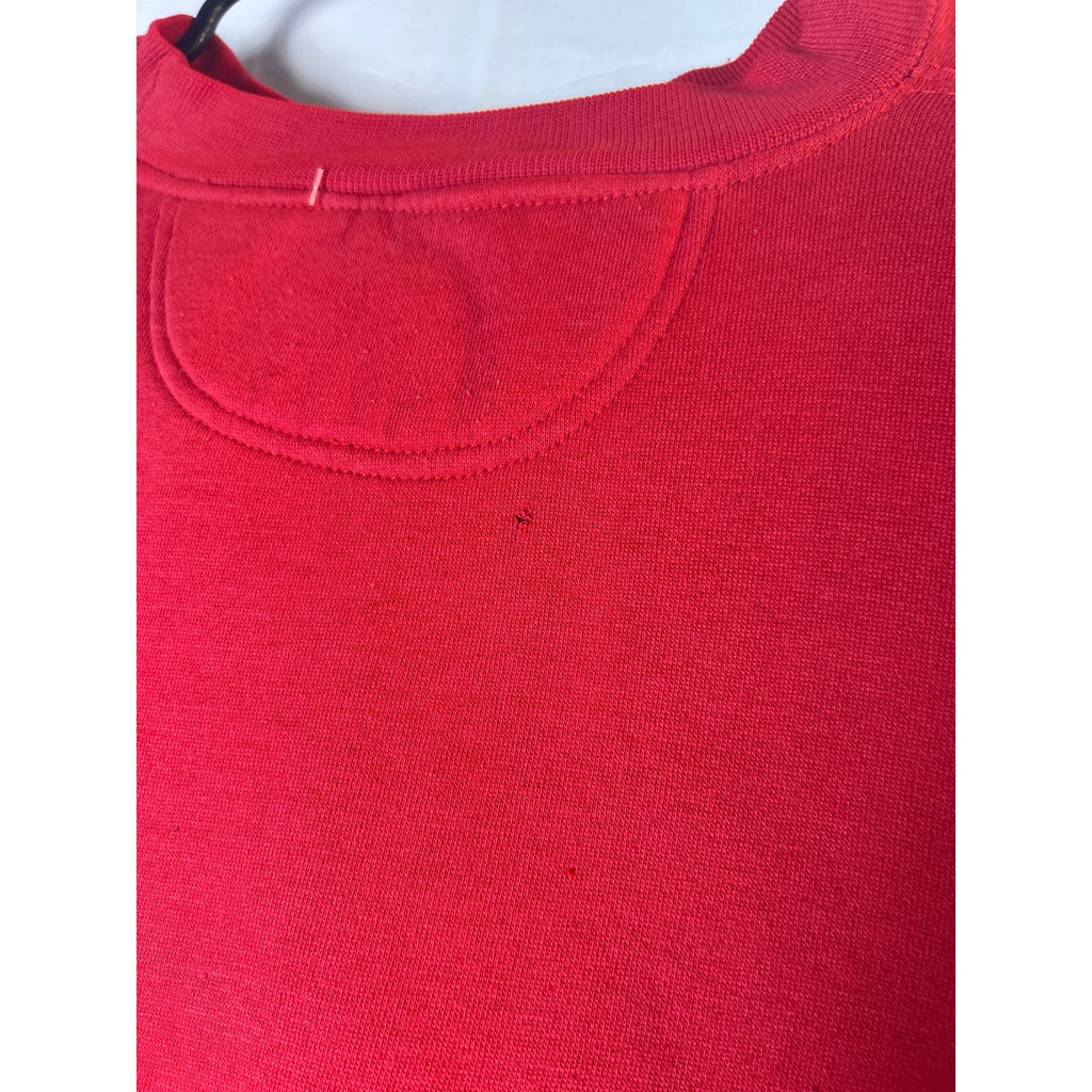 Midwest Embroidery IU INDIANA Hoosiers Crew Neck Red Sweatshirt Women's Size XL