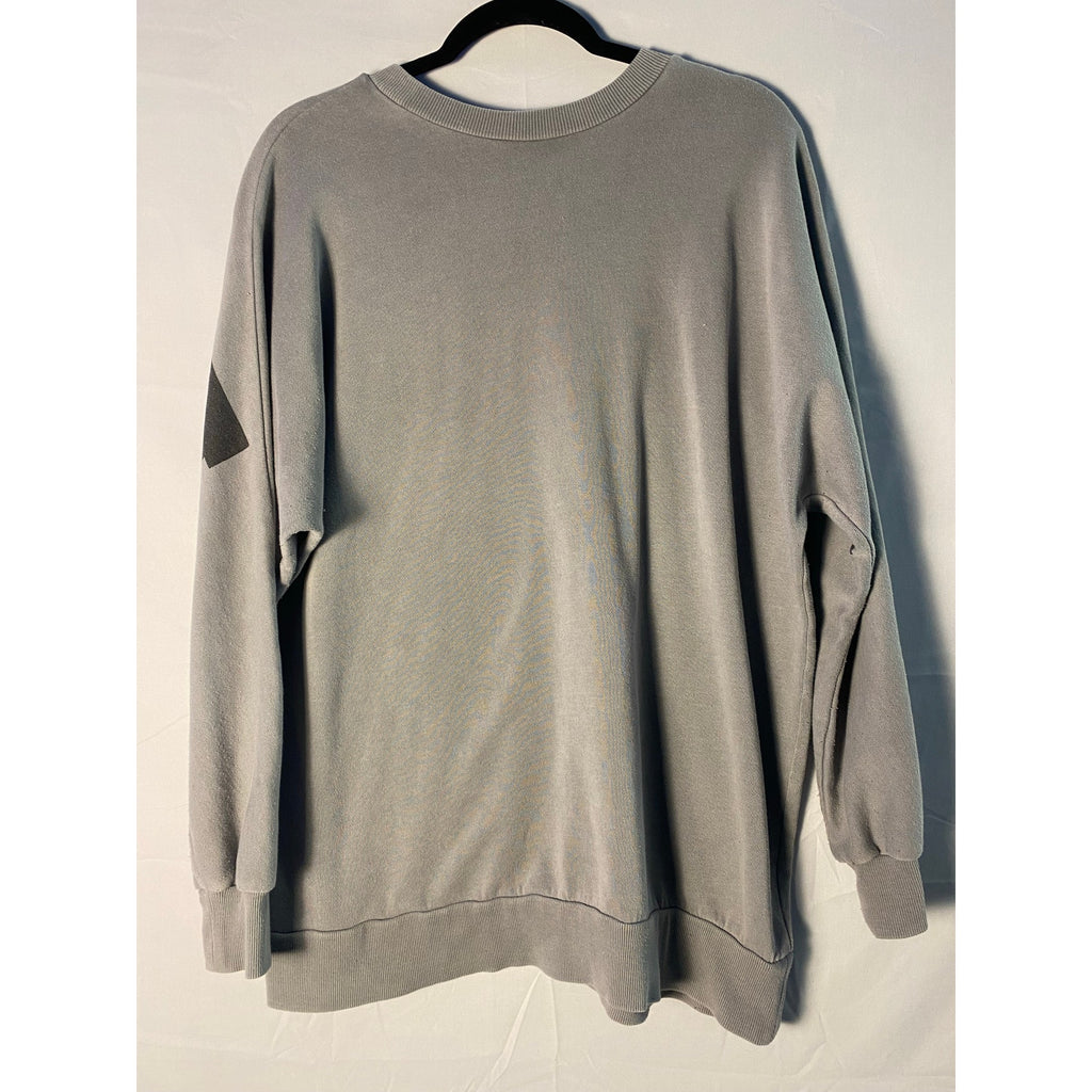 INDIANA Spellout Gray Crewneck Sweater Men's Size Small Pullover