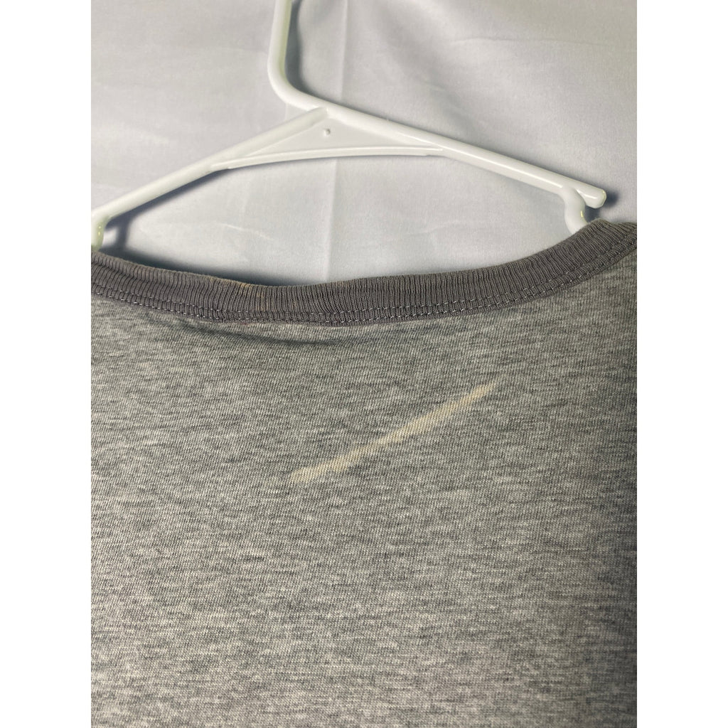 Disney Goofy Grey Cotton Short Sleeve Round Neck T-shirt Women's Size XXL