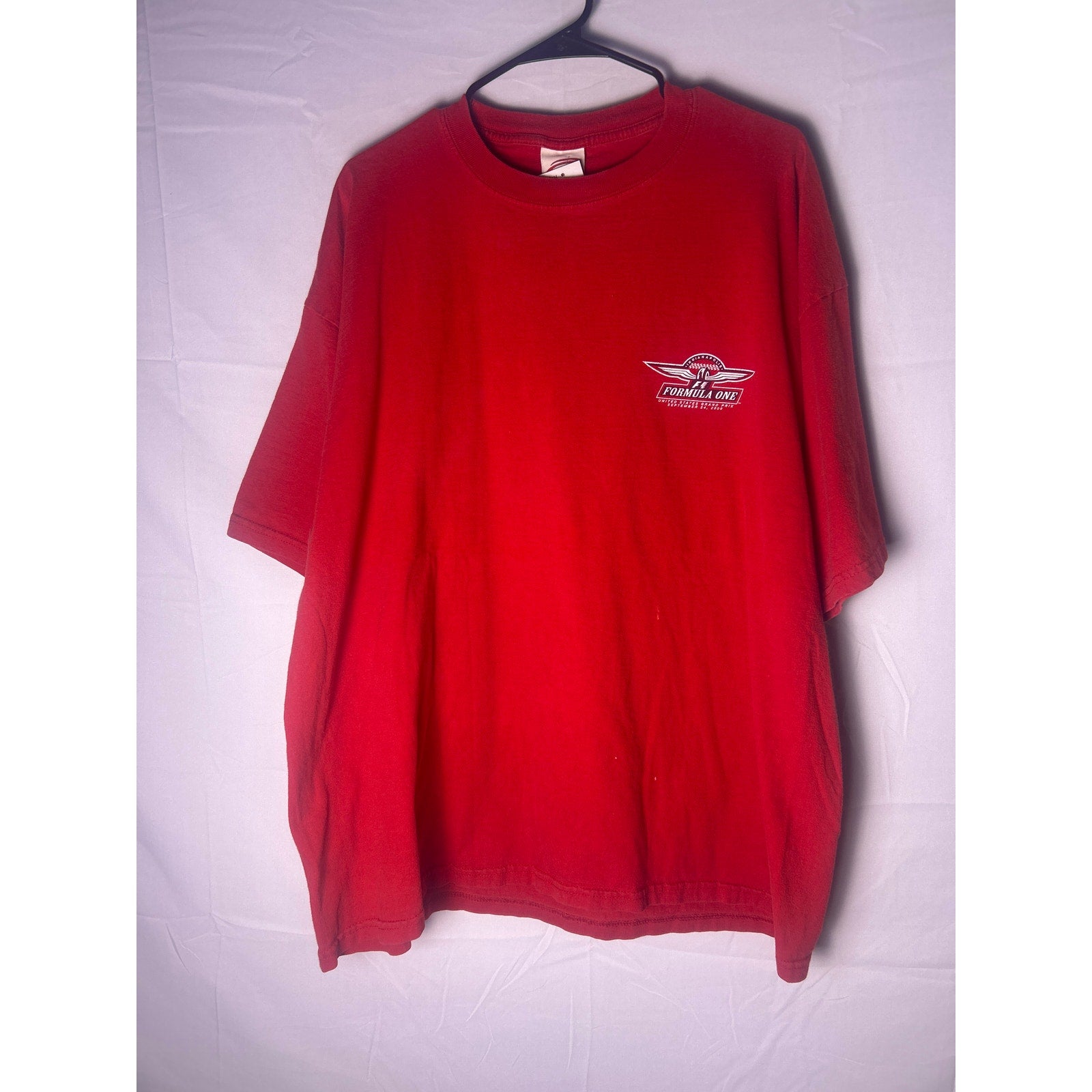 Vintage ST. CLAIR F1 Formula One SAP US Grand Prix Race 2002 Shirt Large
