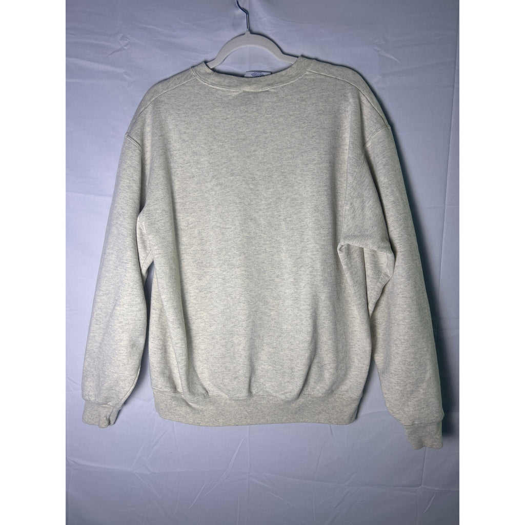 Champion INDIANA Embroidered Gray Crewneck Pullover Sweatshirt Women's Large