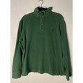 Vintage Polo by Ralph Lauren Dark Green Polo Sweater Quarter Zip Pullover Large