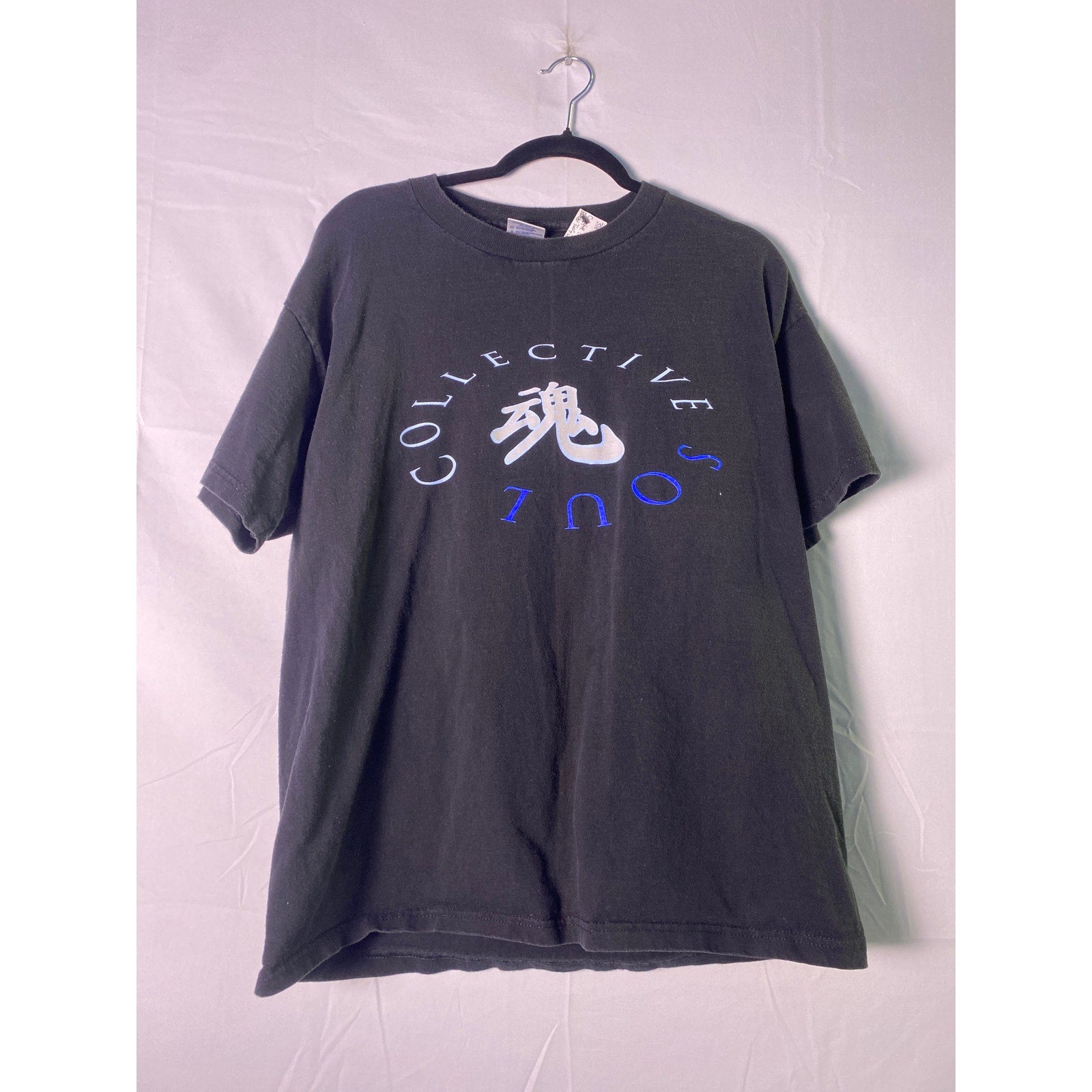 Delta Pro Weight Collective Soul Blender Tour 2000 Print Black T-shirt Large