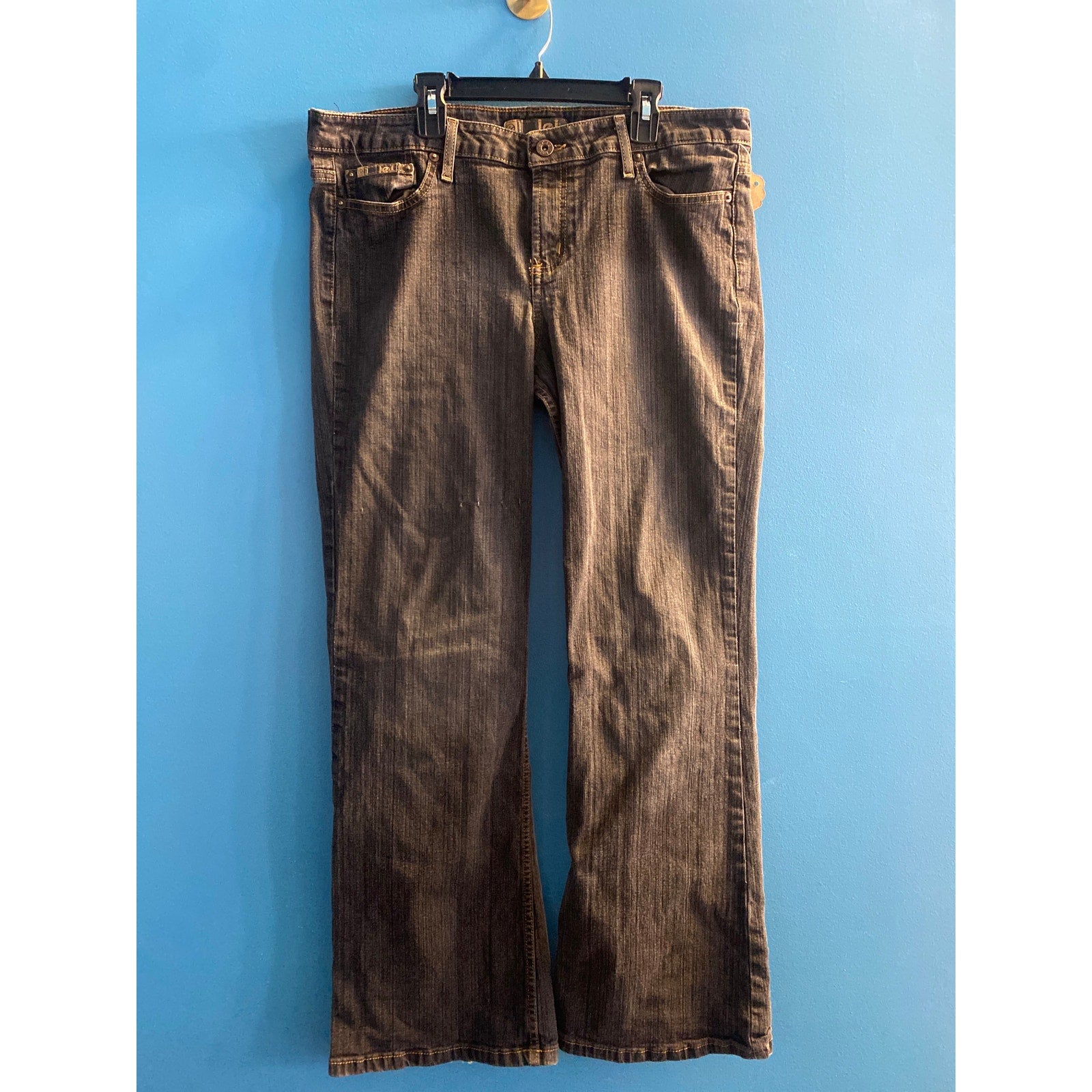 Y2K L.e.i. Straight Leg Dark Wash 5-Pockets Men's Size 37x30
