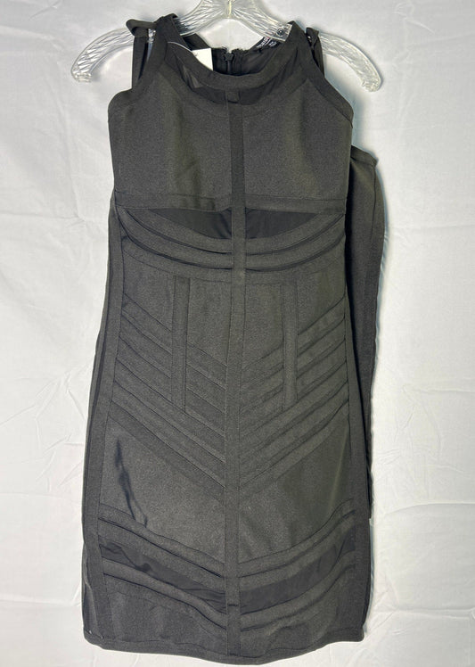 Fashion Nova Black Bandage Bodycon Cut-Out Dress Women's Size 2X NWT