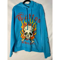Ed Hardy Blue Large Hoodie