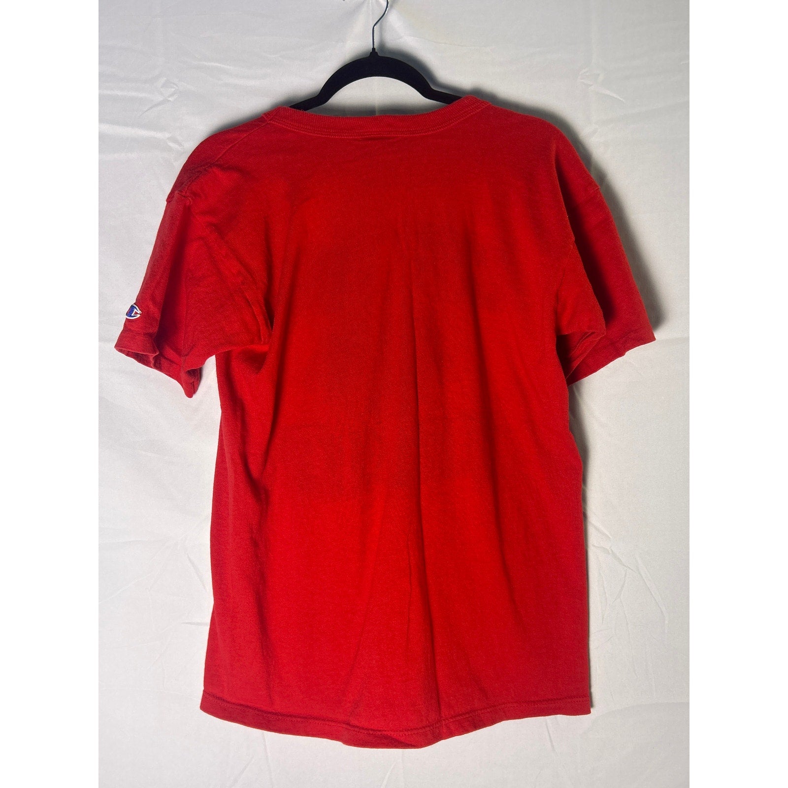 Vintage 1990s Champion NHL Chicago Blackhawks Graphic Red T-Shirt Women's Large