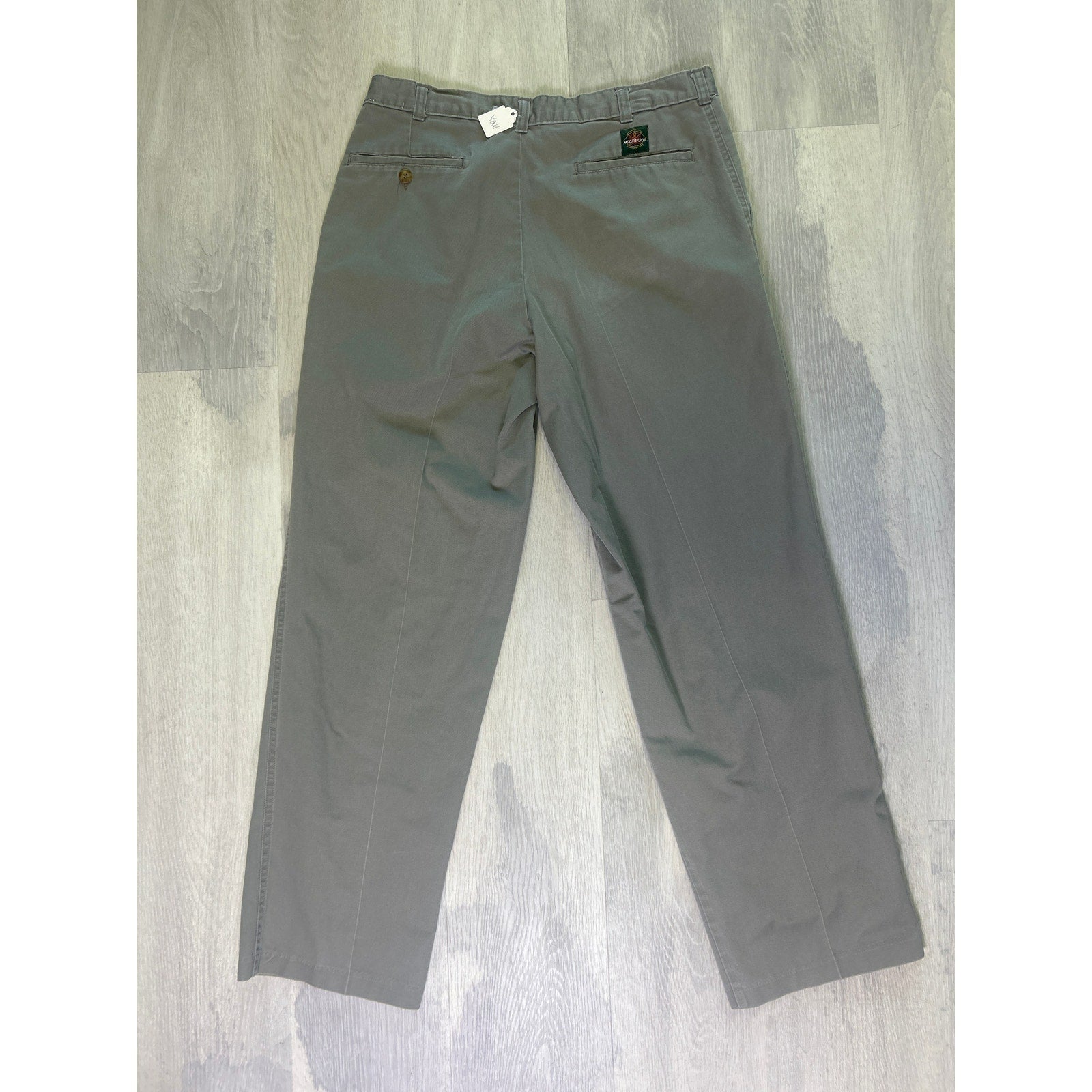 McGregor Gray Straight Leg Ankle Pants Casual Men's Size 31?