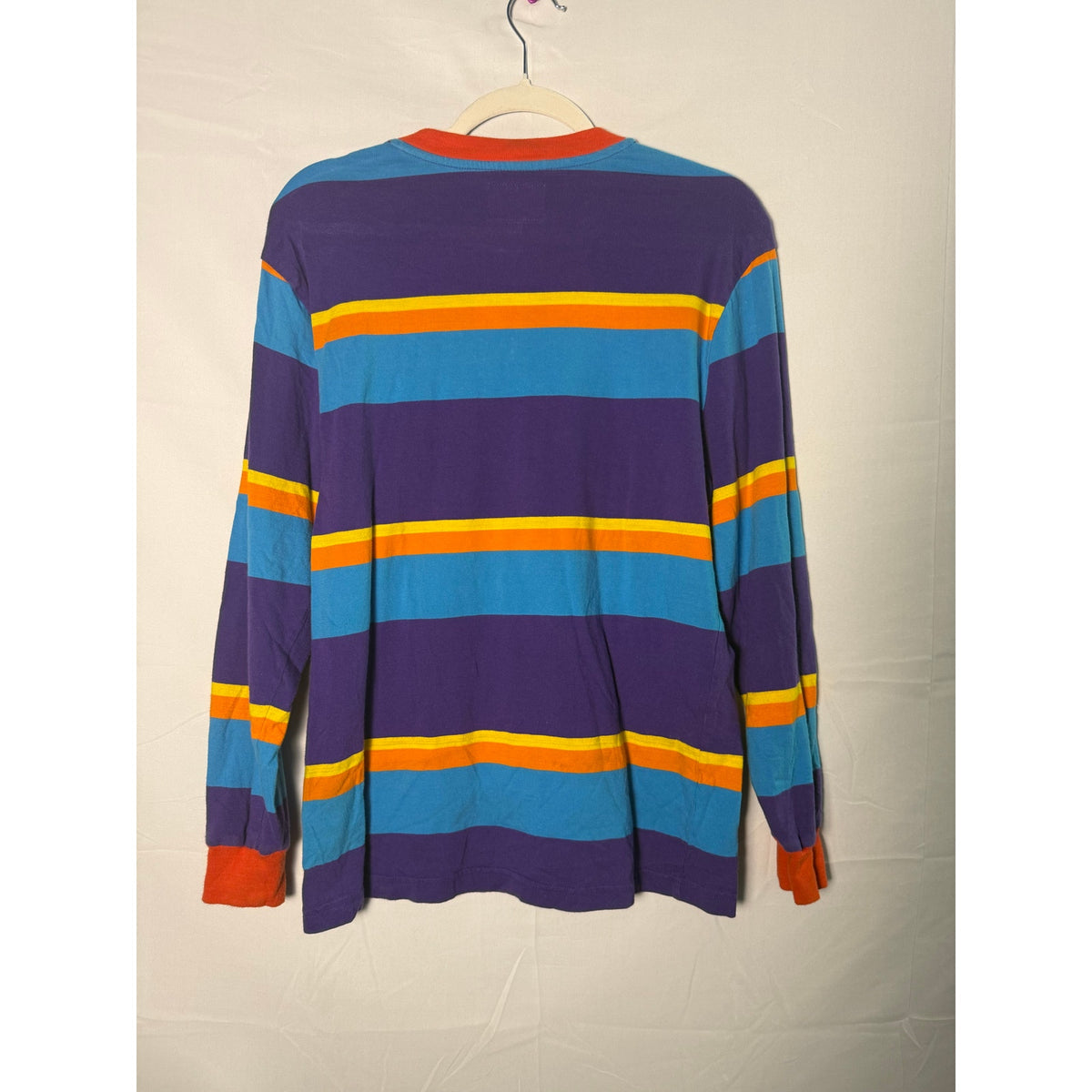 Odd Future OFWGKTA Multicolor Striped Long Sleeve Knit Shirt Men's Size Medium&nbsp;