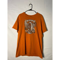 Harley Davidson 2015 Milwaukee Rally Graphic Print Orange Shirt Men's Size Large