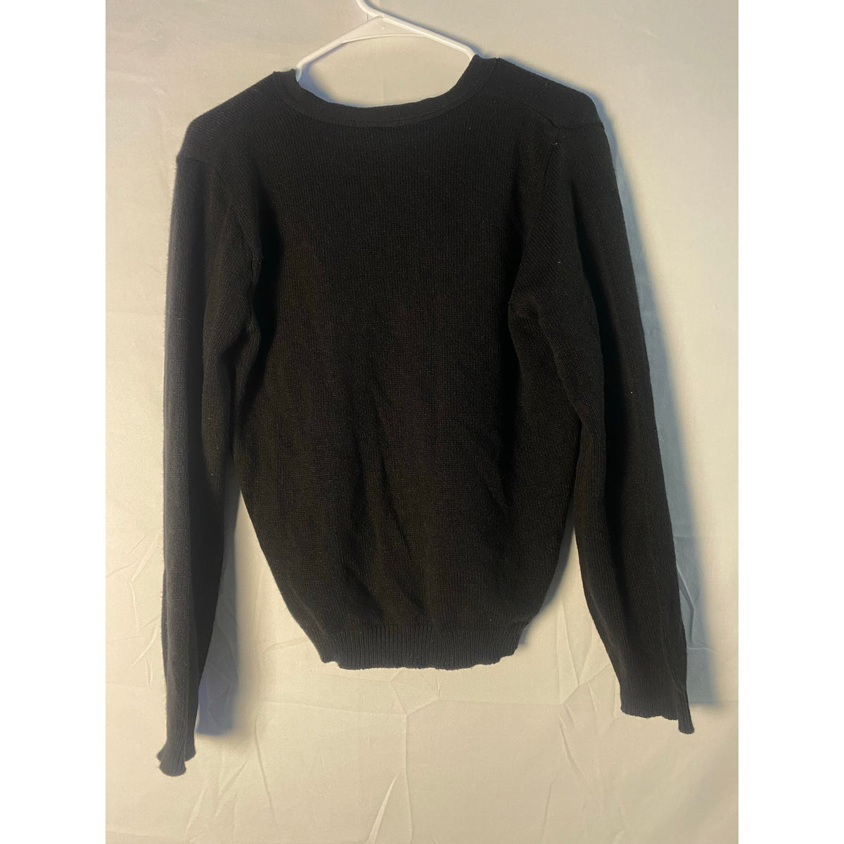 Edward’s IU Indiana University Button-Up Cardigan Black Sweater Women's Small