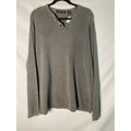 Structure Brand Gray Cotton Heavy Knitted Sweater