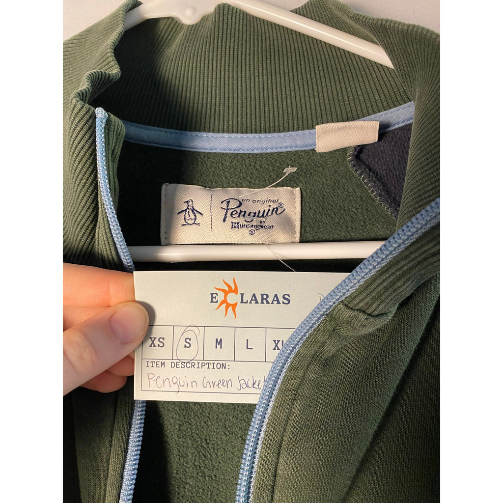 Penguin zip up jacket