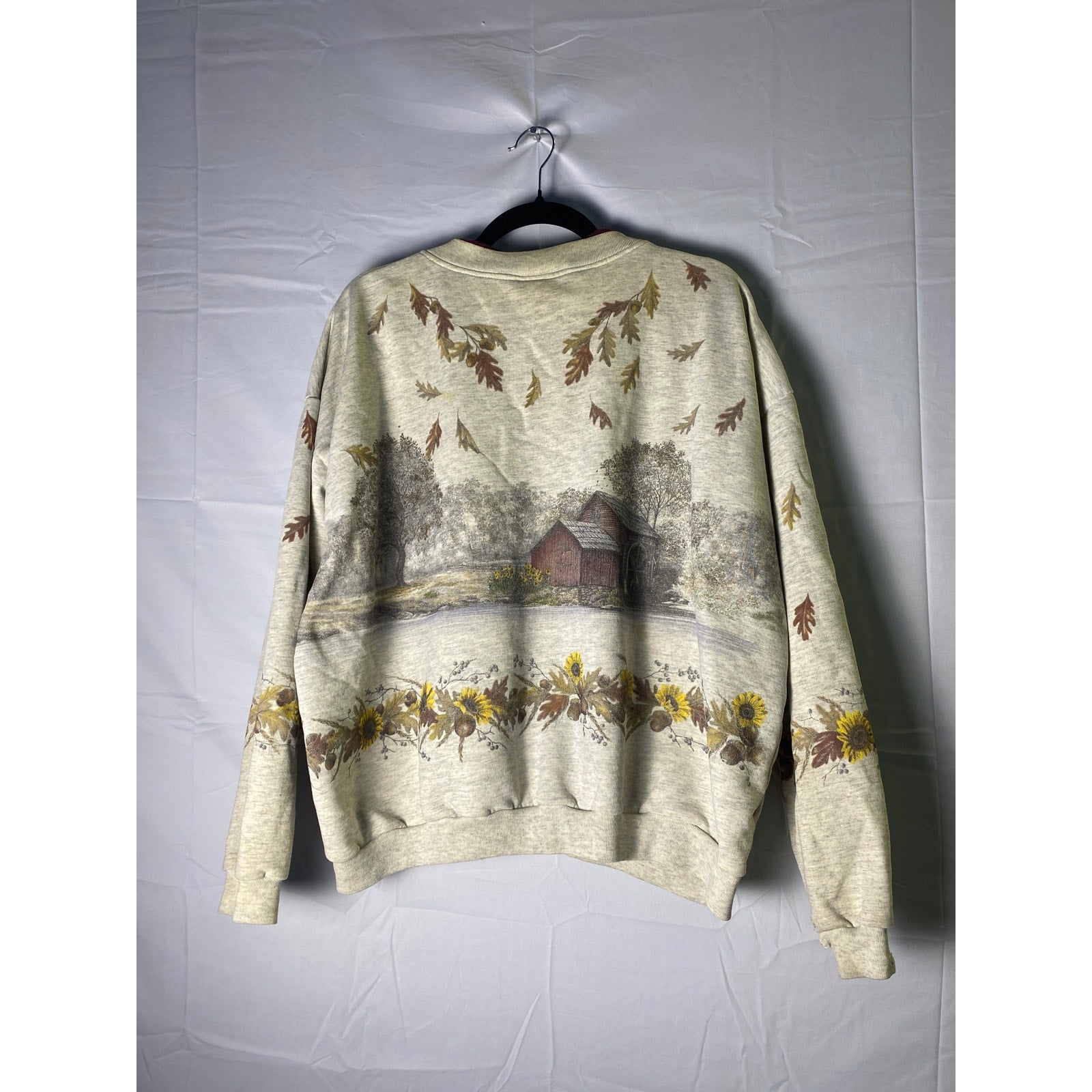 Cabela's Artisan House Wildfire Fall Autmn Button Cardigan Sweater Size Large?