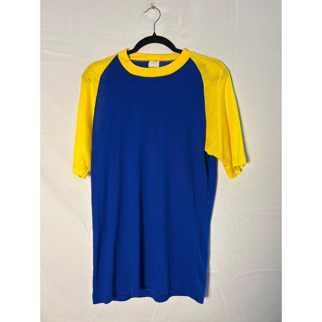 80s Blue and Yellow Tee