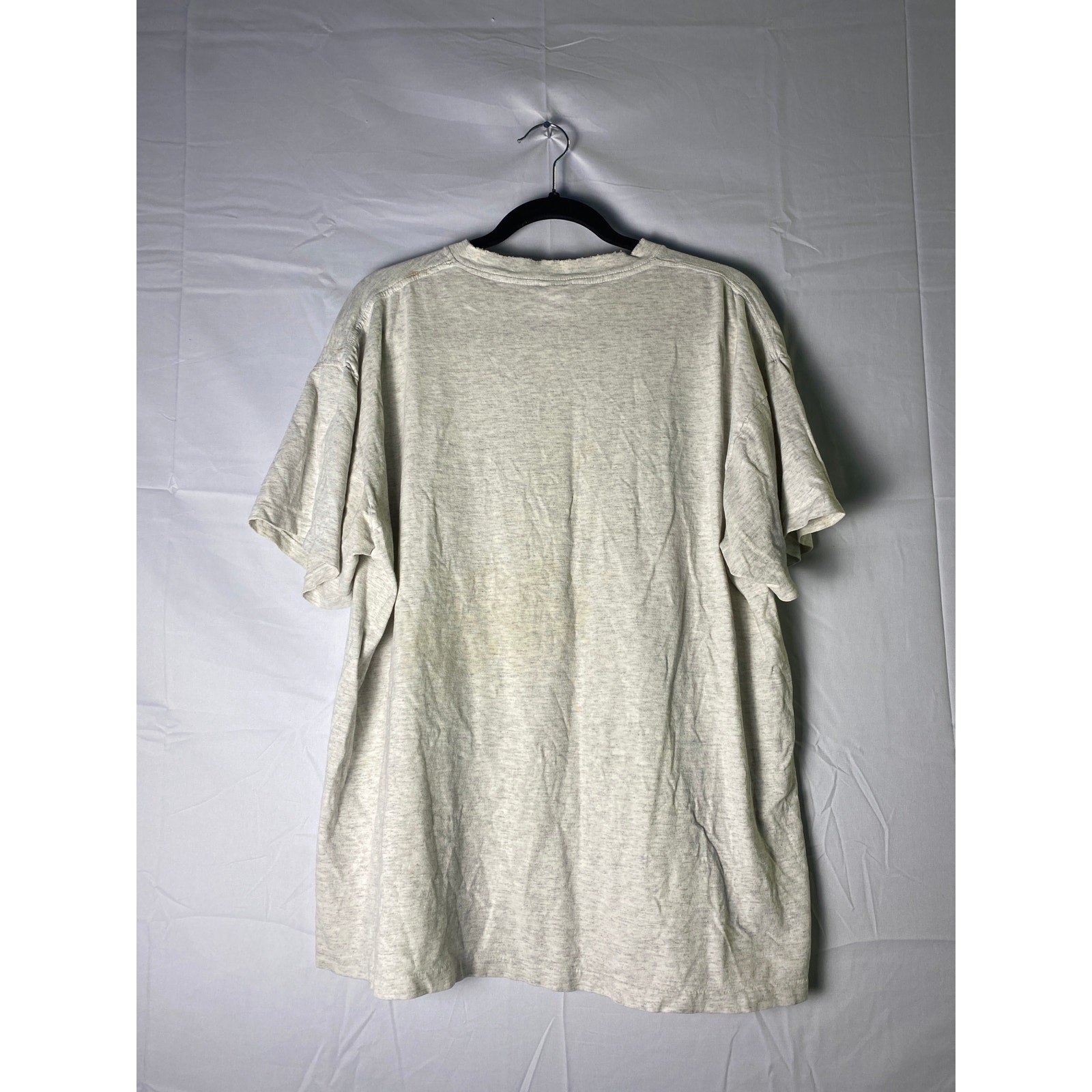 Delta Barq's Root Beer Print Gray T-shirt Men's Size XL