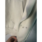 Vintage IU INDIANA Graphic Print White Pullover Hoodie Women's Size Large