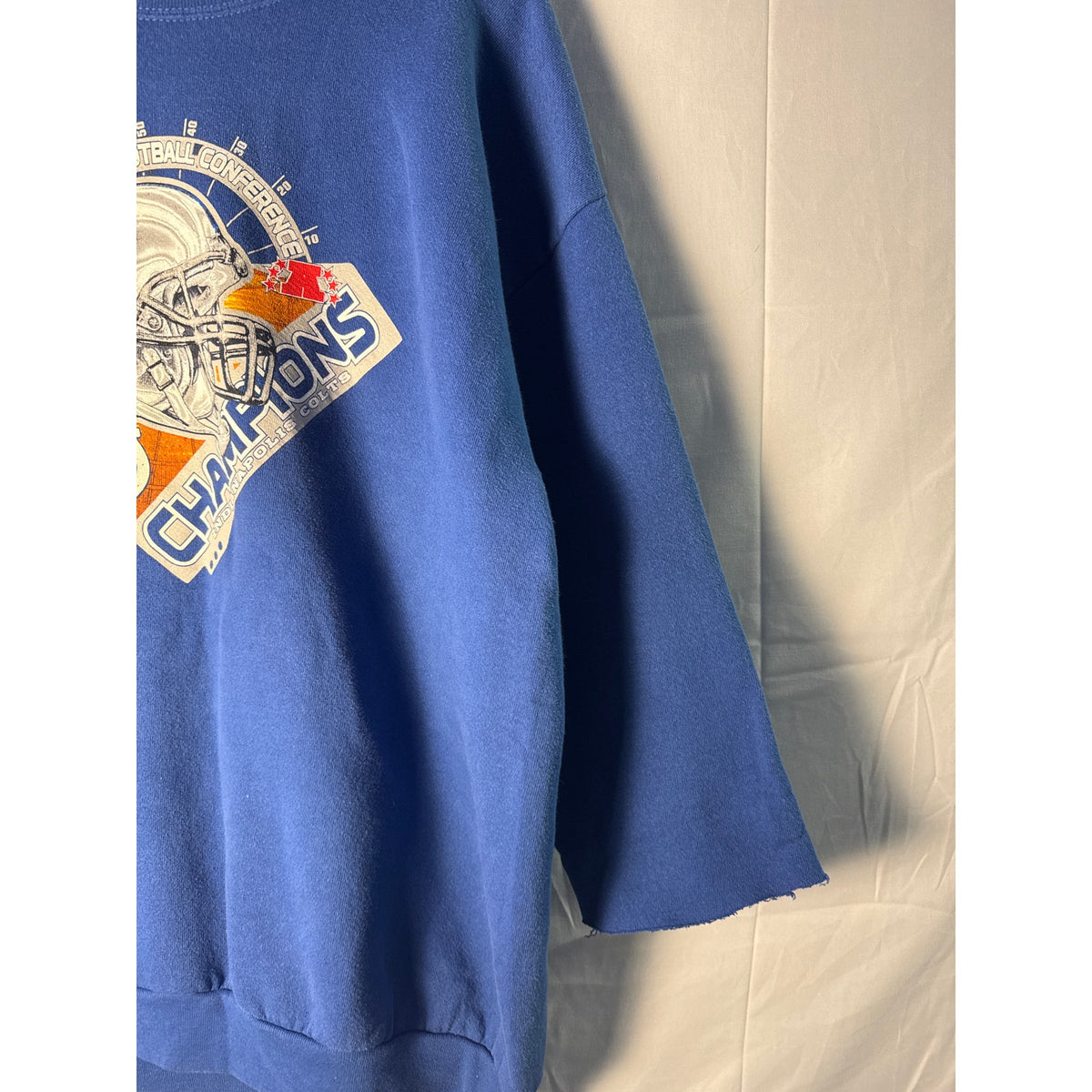 NFL Indianapolis Colts 2006 Champions Superbowl XLI Crewneck Blue Sweater XL