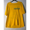 Vintage 1989 Russell Athletic Bacchus Sadd Little 500 Yellow Graphic Shirt Sz XL