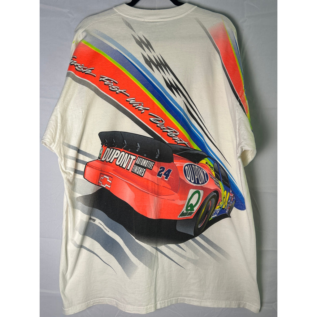 Chase Authentics Jeff Gordon Nascar All Over Dupont Racing Finish First #24 XXL