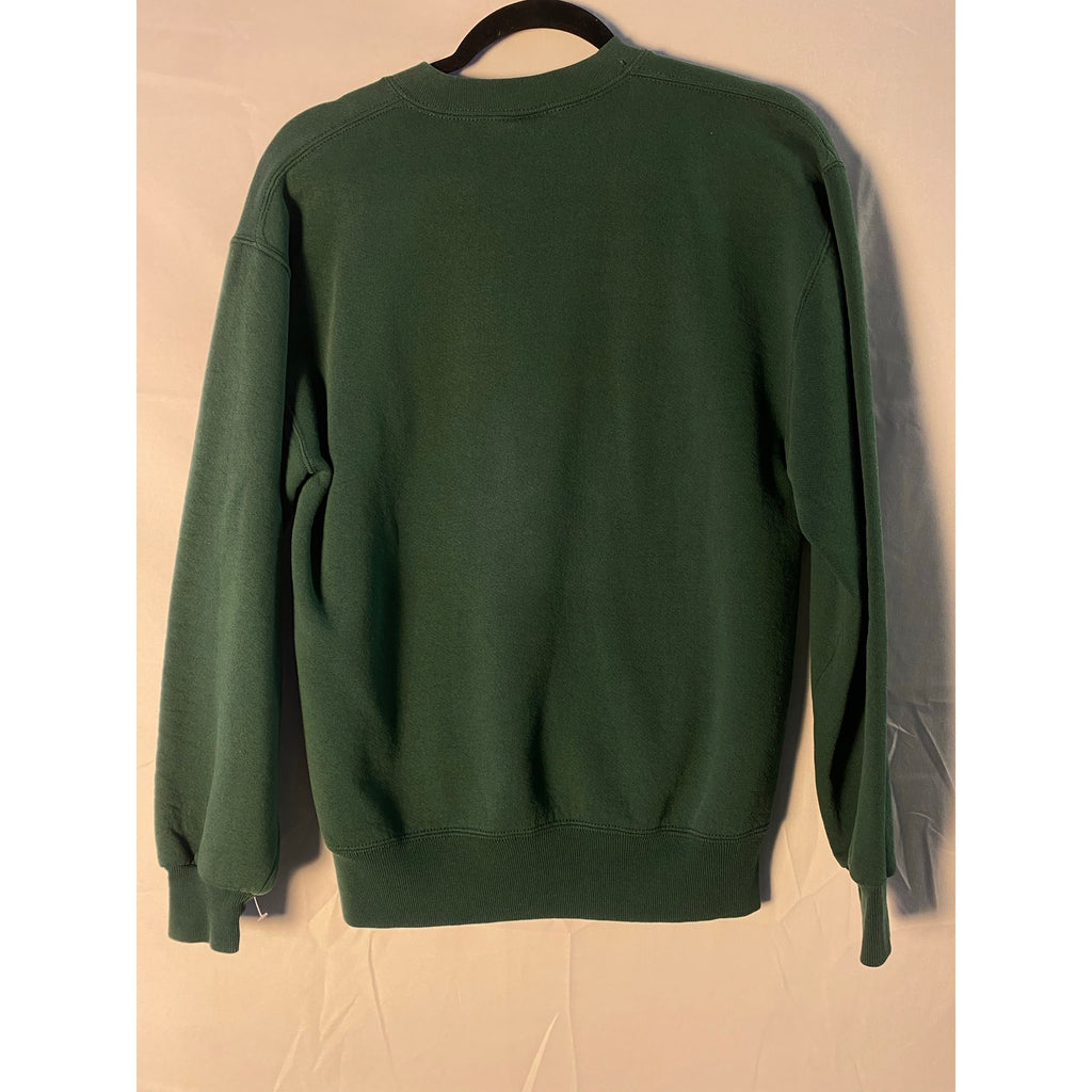 Russell Athletic IU Indiana University Green Crewneck Pullover Sweater Medium