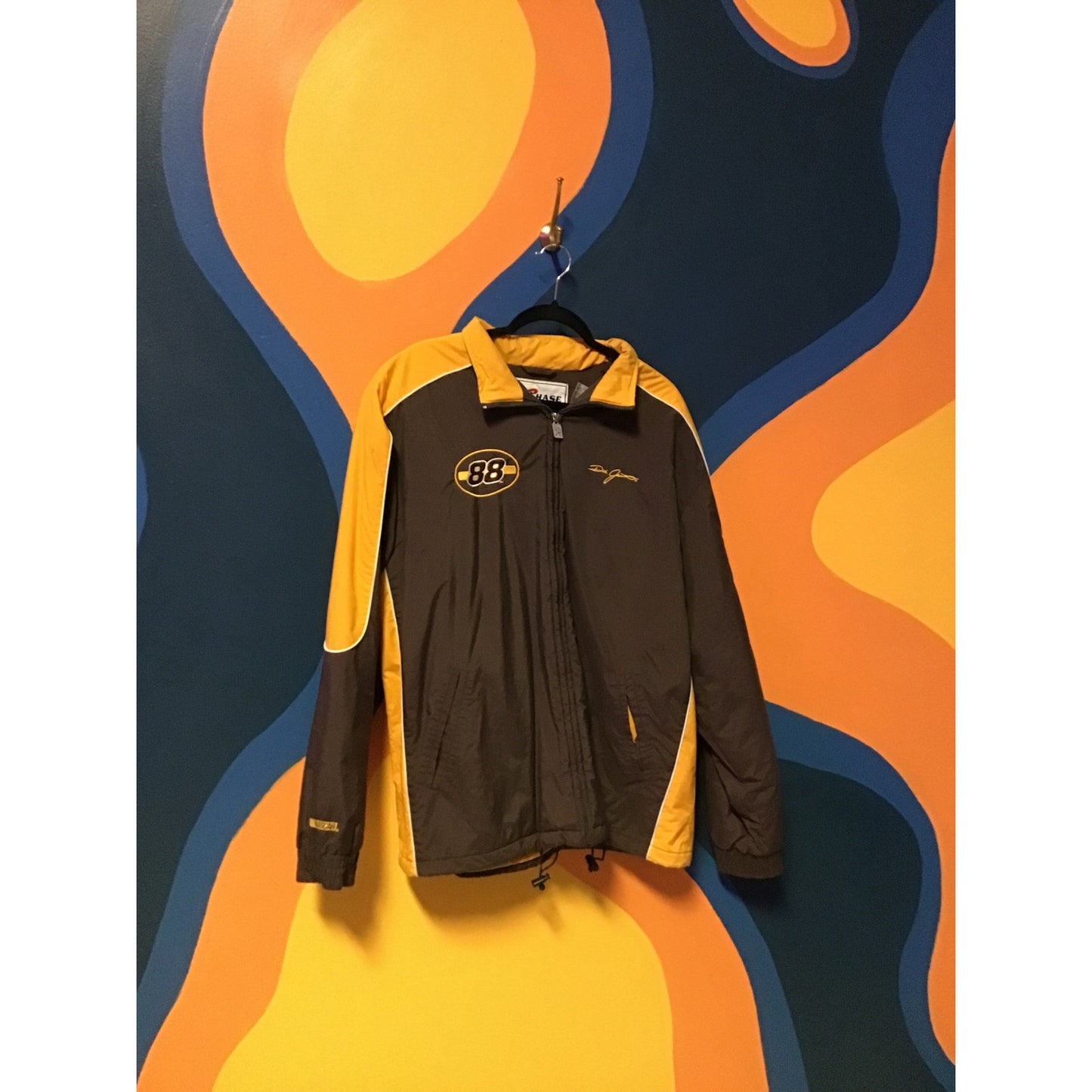 Chase Authentics Dale Jarrett #88 Nascar Full Zip Racing Jacket Size XL