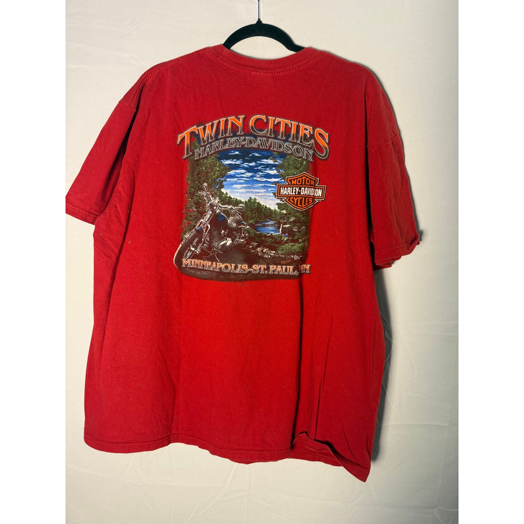 Twins cities Harley Davidson tshirt