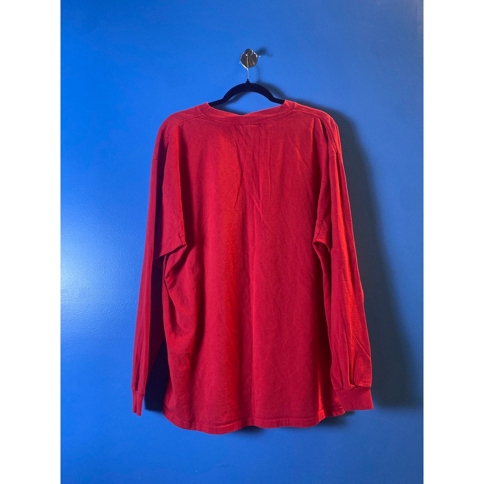 Steve & Barry's Indiana Hoosiers Red Long Sleeve Shirt Men's Size XL