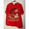 Vintage Lee Sport Detroit Red Wings Hockey Graphic Shirt Men's Size Large