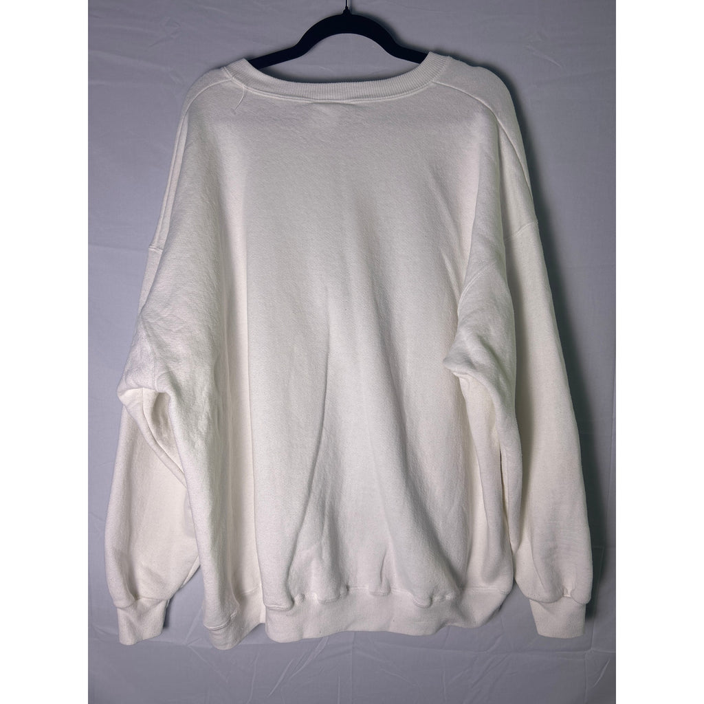 Lee Heavyweight Did You Know the Lord? White Sweatshirt Women's Size 2XL