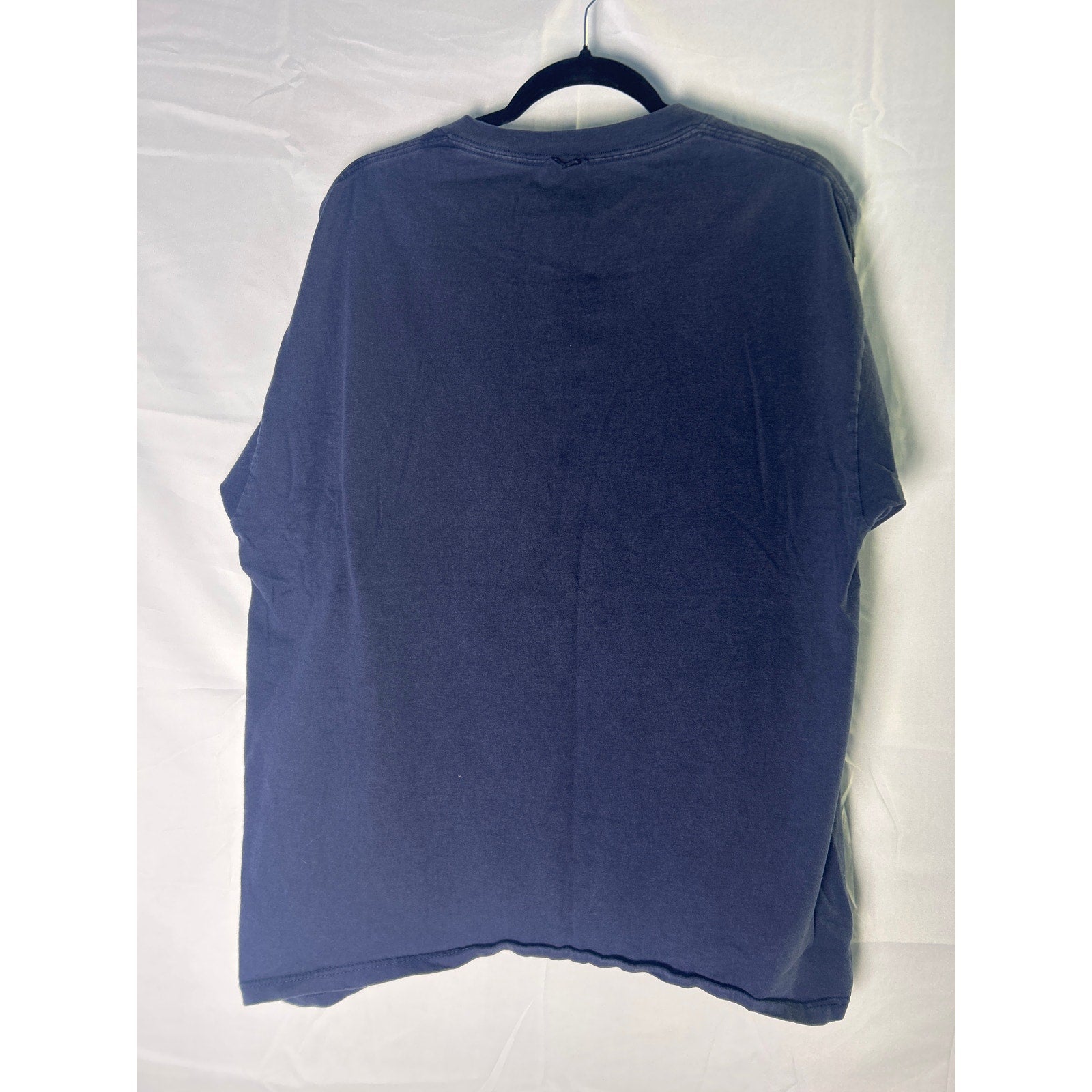 NBA Basketball Blue Indiana Pacers Print Crew Neck T-shirt Men's Size Large