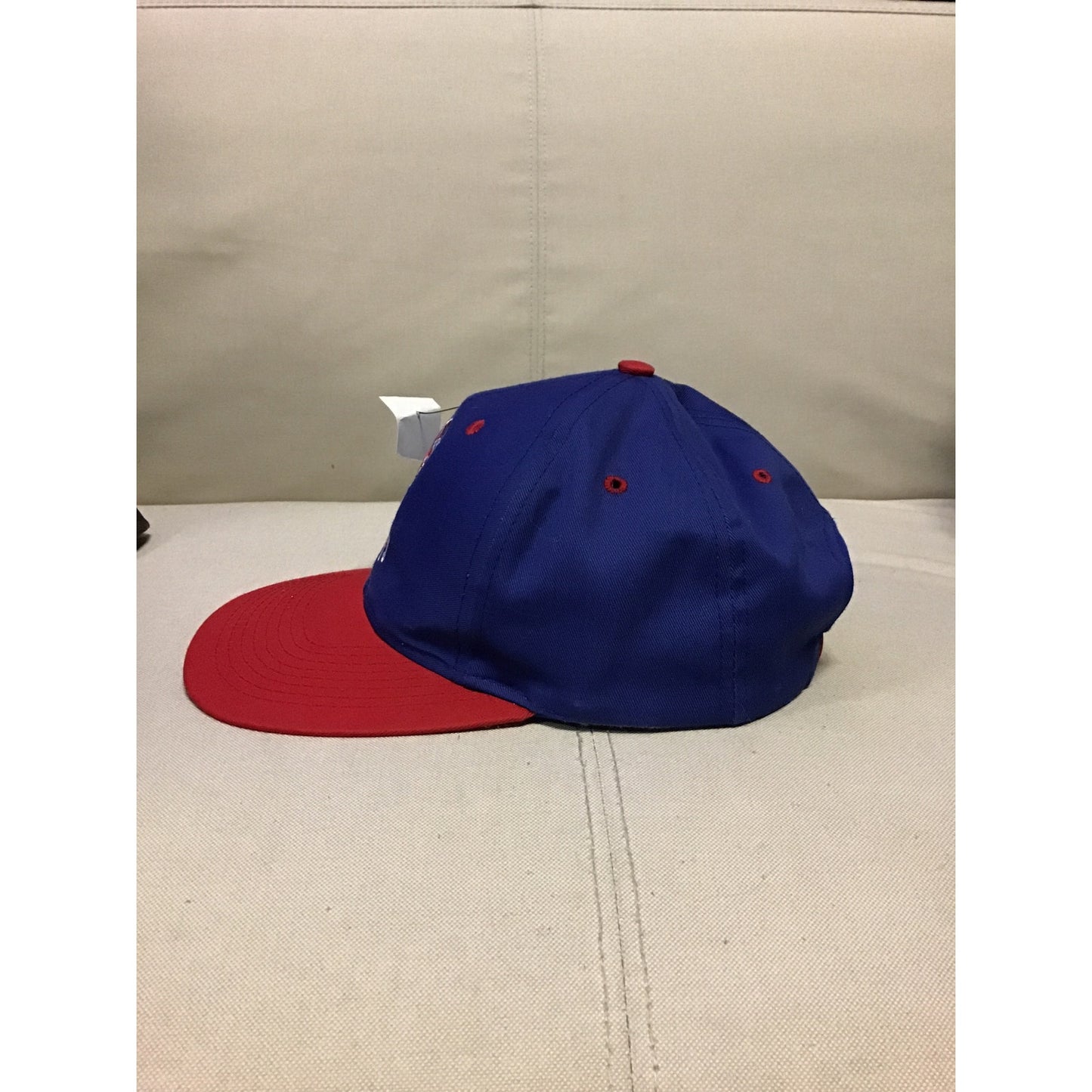 Chicago Cubs Embroidered MLB Baseball Cap Big Logo Snapback Hat Blue Red