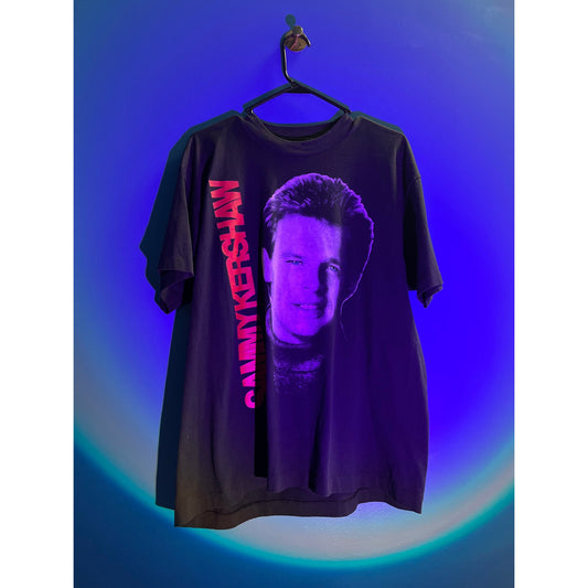 Fruit of the Loom Sammy Kershaw Graphic Print Black Shirt Men's Size XL