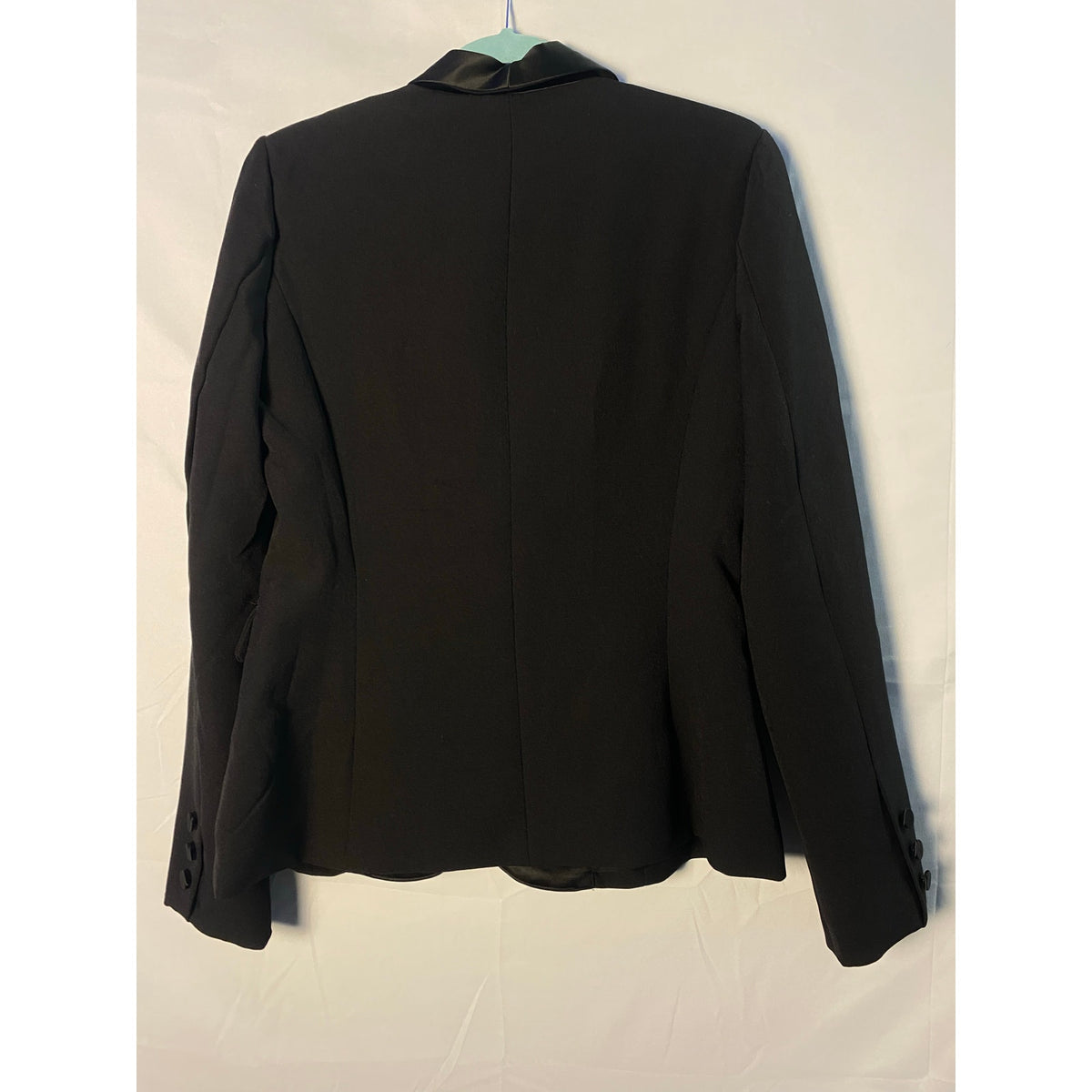 Forever 21 Black One-Button Blazer Pantsuit Jacket Long Sleeve Women's Medium