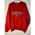 Y2K Lee Sport Indiana Hoosiers Embroidered Red Crewneck Sweater Women's Large