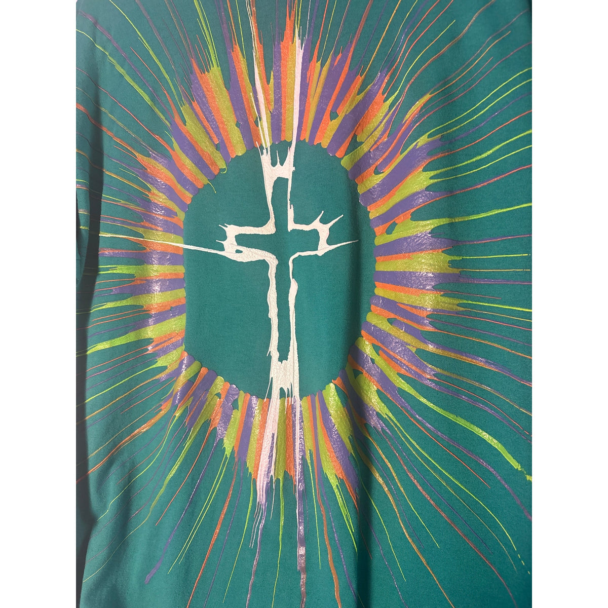 Tie Dye Jesus Tee