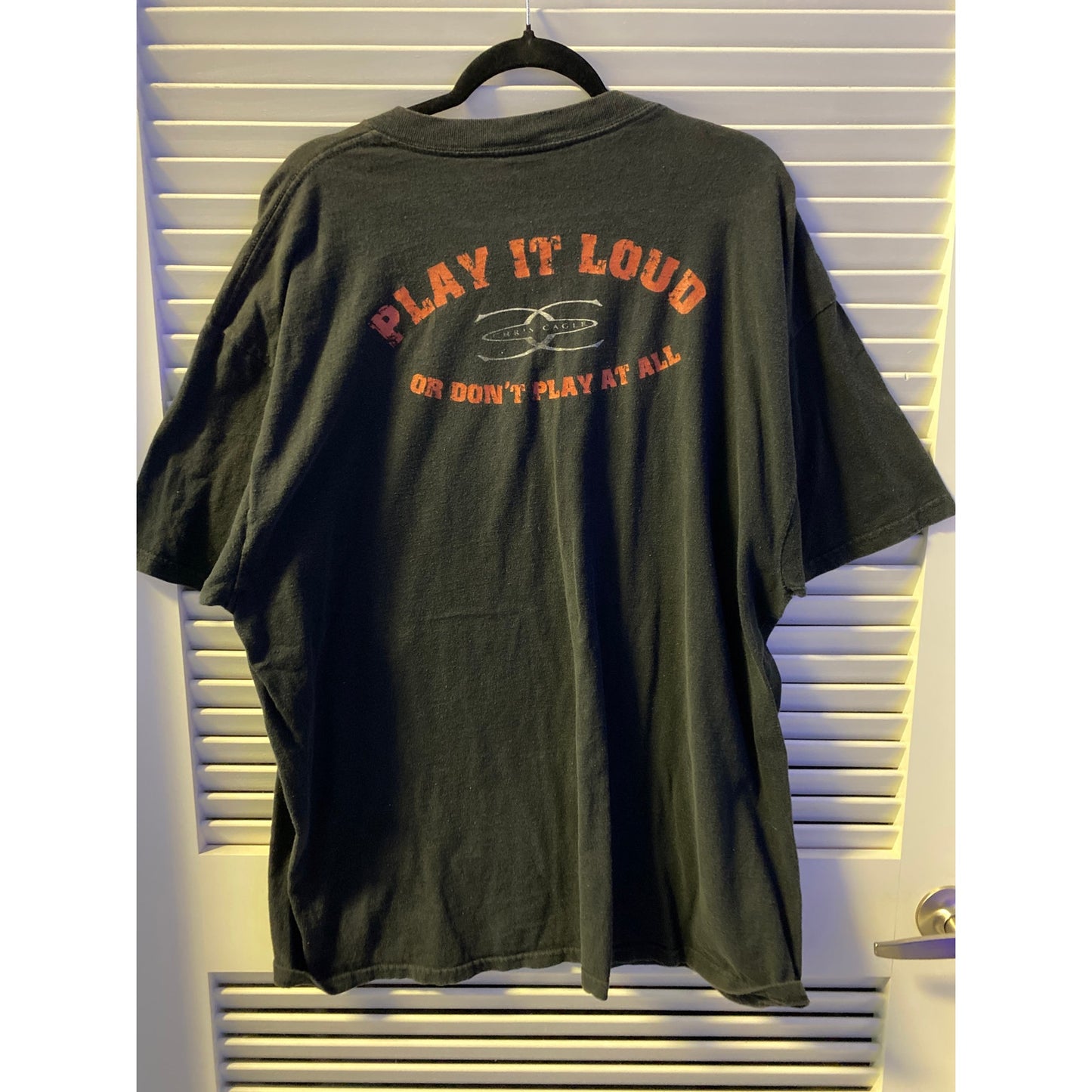Vintage Y2k 2000 Chris Cagle Country Tour Black Shirt Men's Size XL
