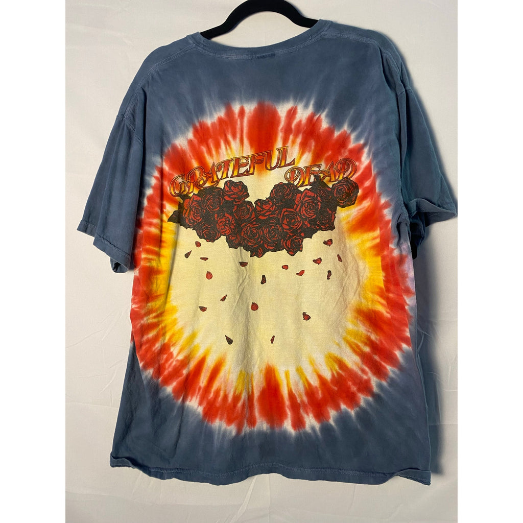 Comfort Colors Grateful Dead 50th Anniversary Tie-Dye Band T-Shirt Men's Size XL