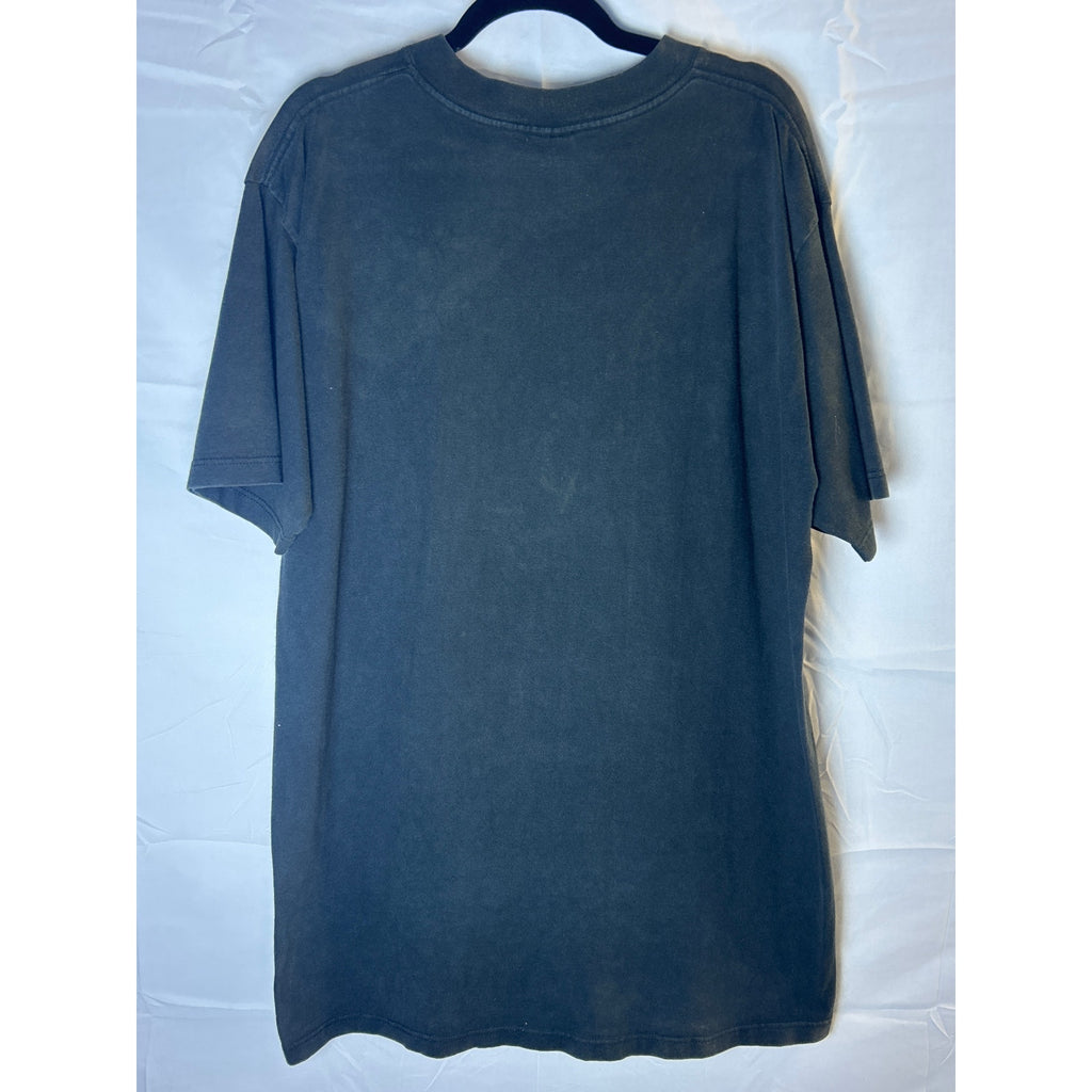 Boss Skater Logo Print Black T-shirt Crew Neck Men's Size XL