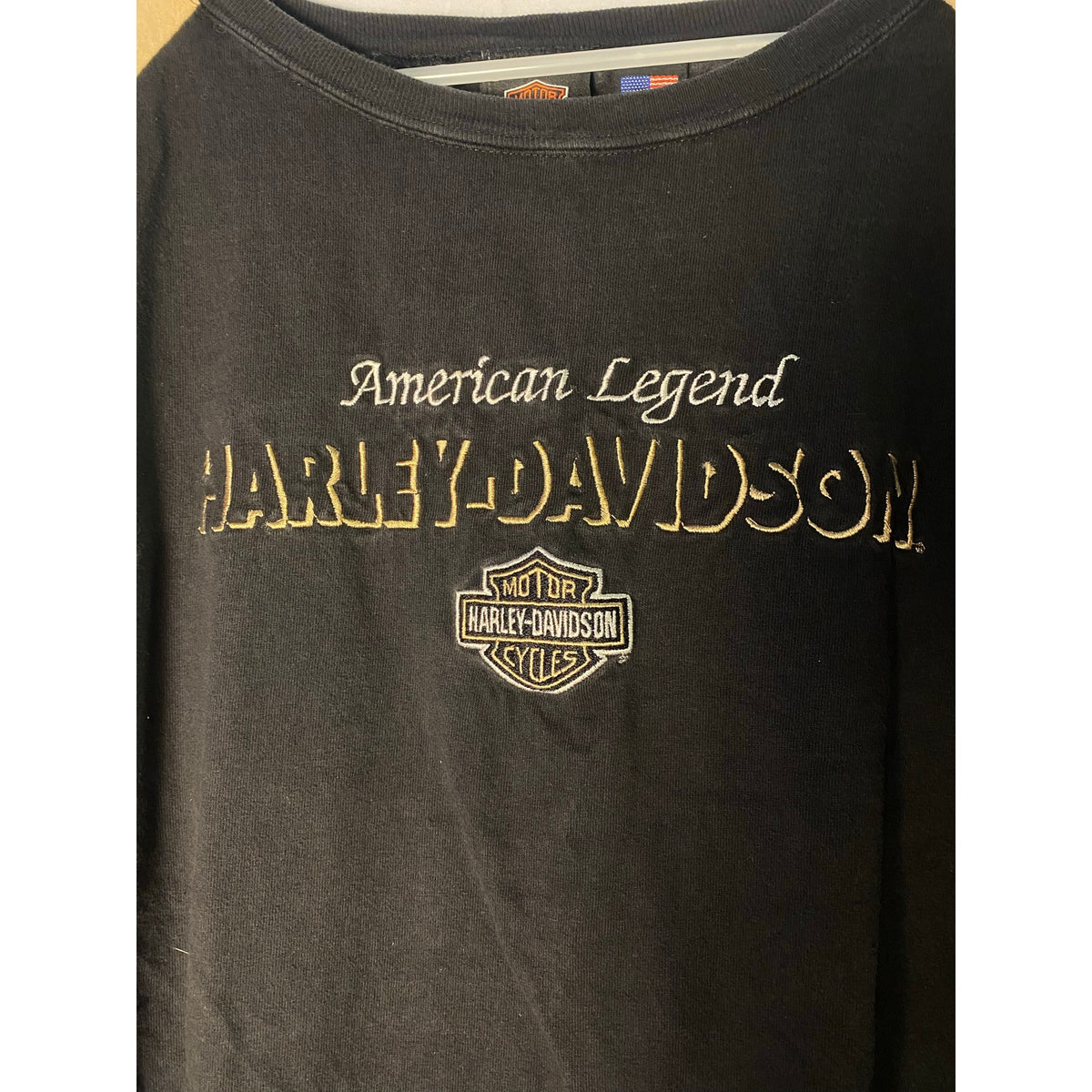 Harley Davidson Stone BERGDALE ALBERT LEA, MN Baseball Shirt Men's Size XL-2XL?