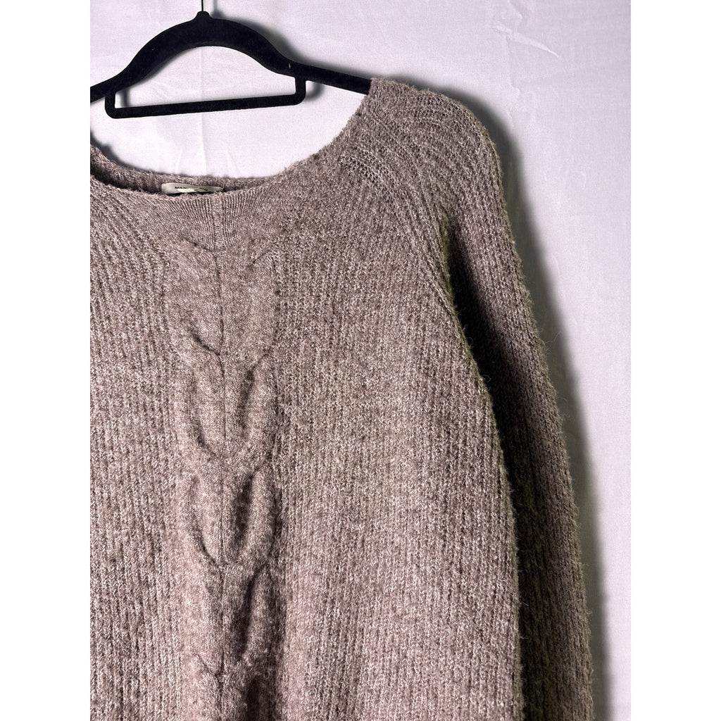 Max Studio Taupe Knit Sweater