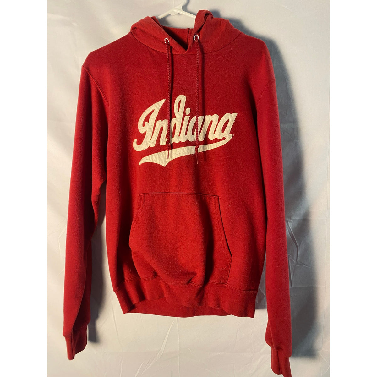 IU Indiana Embroidered Red Champion Hoodie