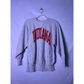 Vintage 90s IU Indiana University Gray Crewneck Sweatshirt XL Heavy Reverse Weave