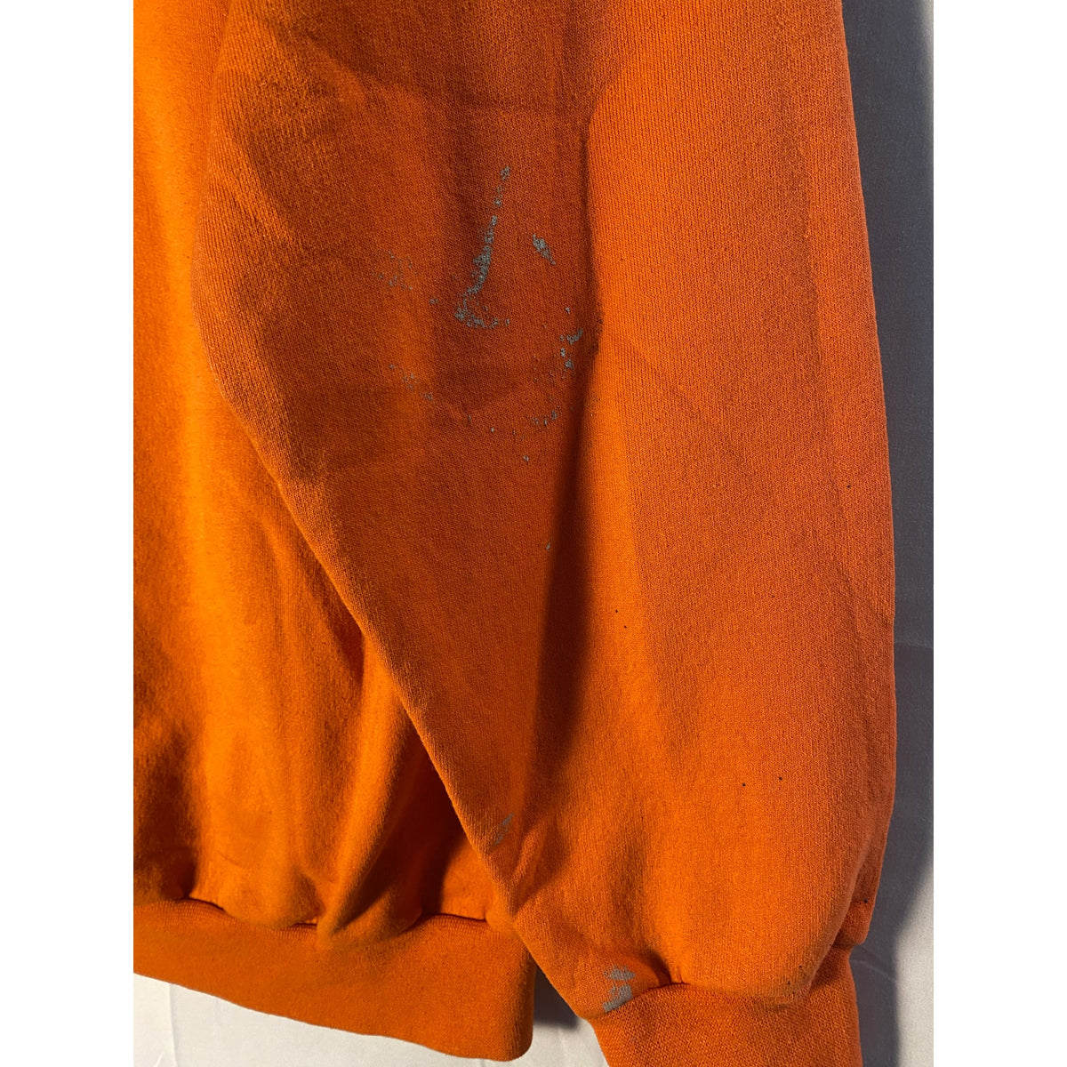 Port and Company Indiana Pink Graphic Print Logo Orange Pullover Hoodie Sz Small