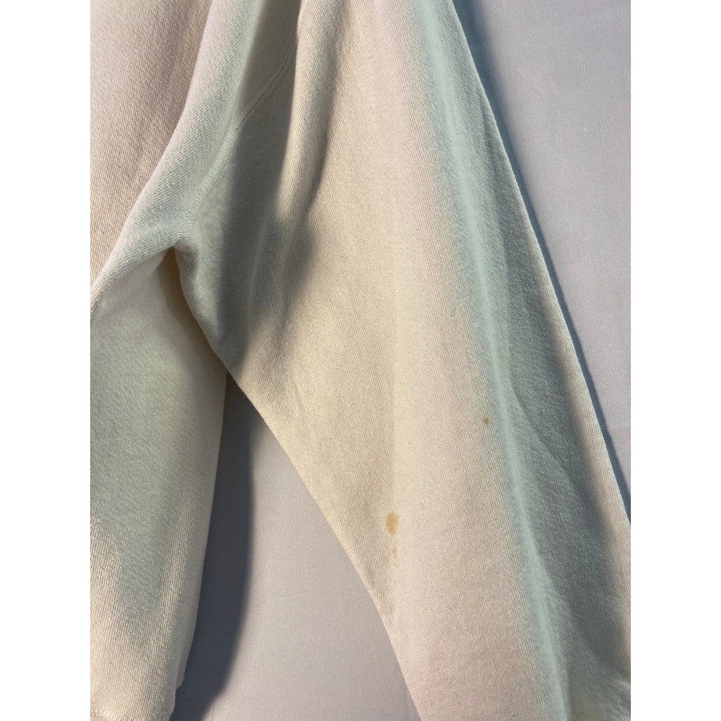 Vintage 90s Russel Athletics Little 500 Crewneck White Sweater Men's Size XL